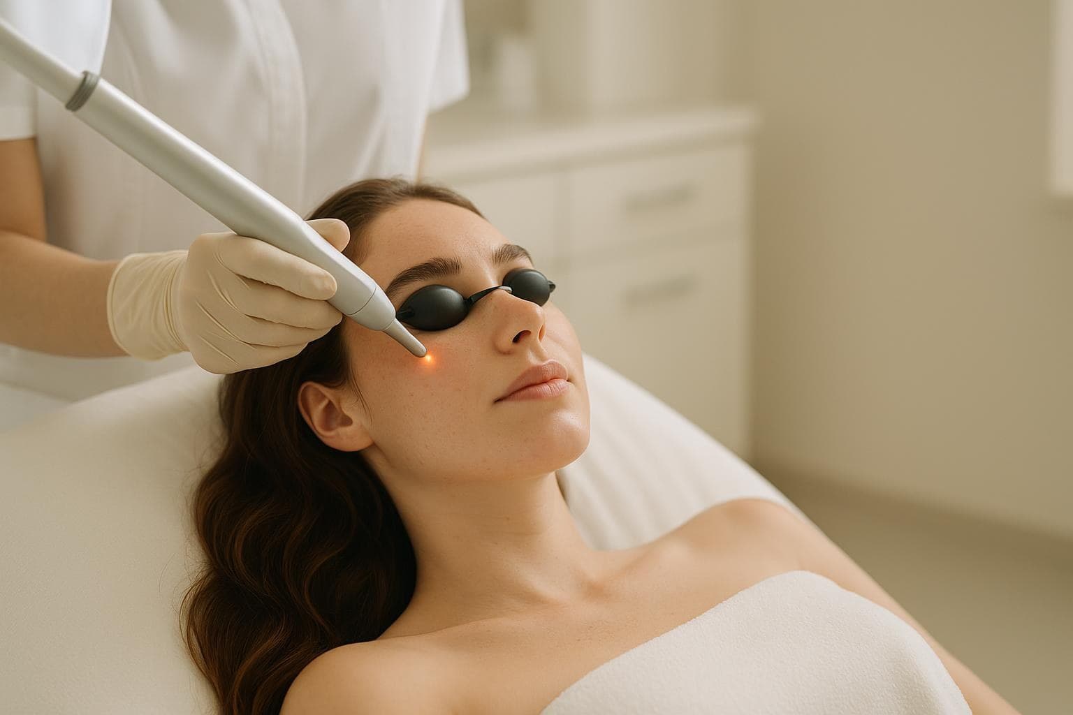 The PicoSure Toning picosecond laser used at Delphic Clinic, Gangnam Seoul
