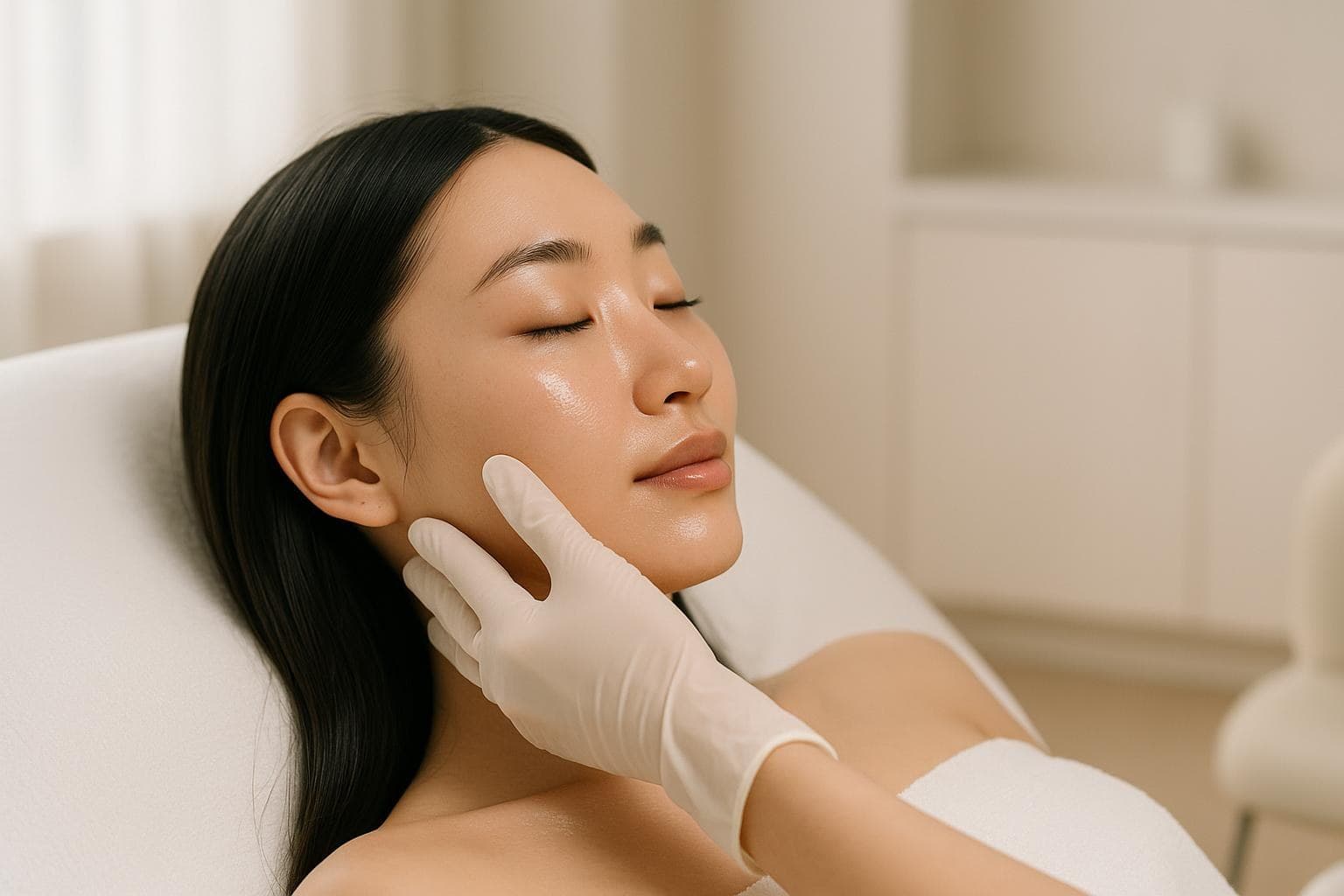 Delphic Clinic 使用的 SkinVive 玻尿酸療程，位於首爾江南新論峴
