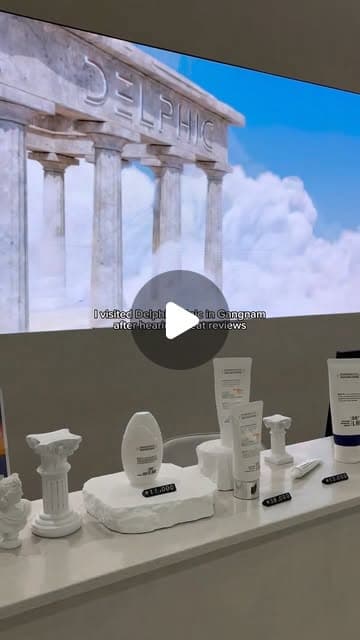 Liron (@myglamtravels) after a chin fat-dissolving injection with Titanium and ONDA for a sculpted jawline at Delphic Clinic, Gangnam, Seoul — Instagram reel