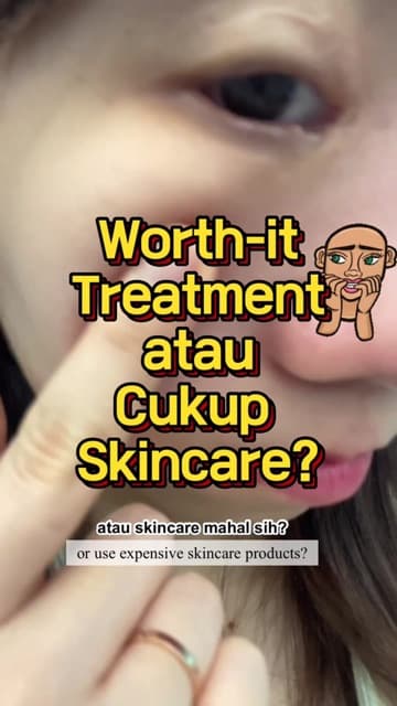 Frame from maknaegi's (@maknaegi) TikTok at Delphic Clinic in Gangnam, Seoul, about a 3D AI skin analysis showing dehydrated skin