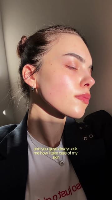 Frame from Jacqueline's (@all.about.jacqueline) TikTok “beauty maxing diaries in Seoul” at Delphic Clinic, Gangnam, about ONDA, Titanium and LDM lifting with no downtime