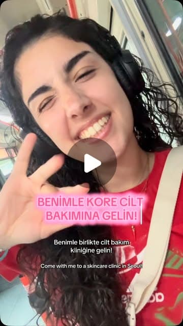 Deren (@derenbudakk) at Delphic Clinic in Gangnam, Seoul, after a jawline-focused visit — Instagram reel