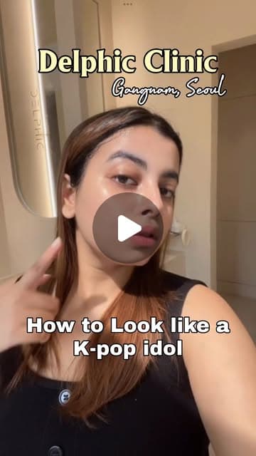 Ari (@ariluxbloom) after Titanium lifting and spot laser at Delphic Clinic, Gangnam, Seoul — Instagram reel