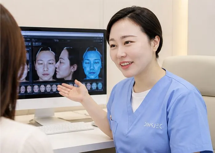 A view of Delphic Clinic in Gangnam, Seoul
