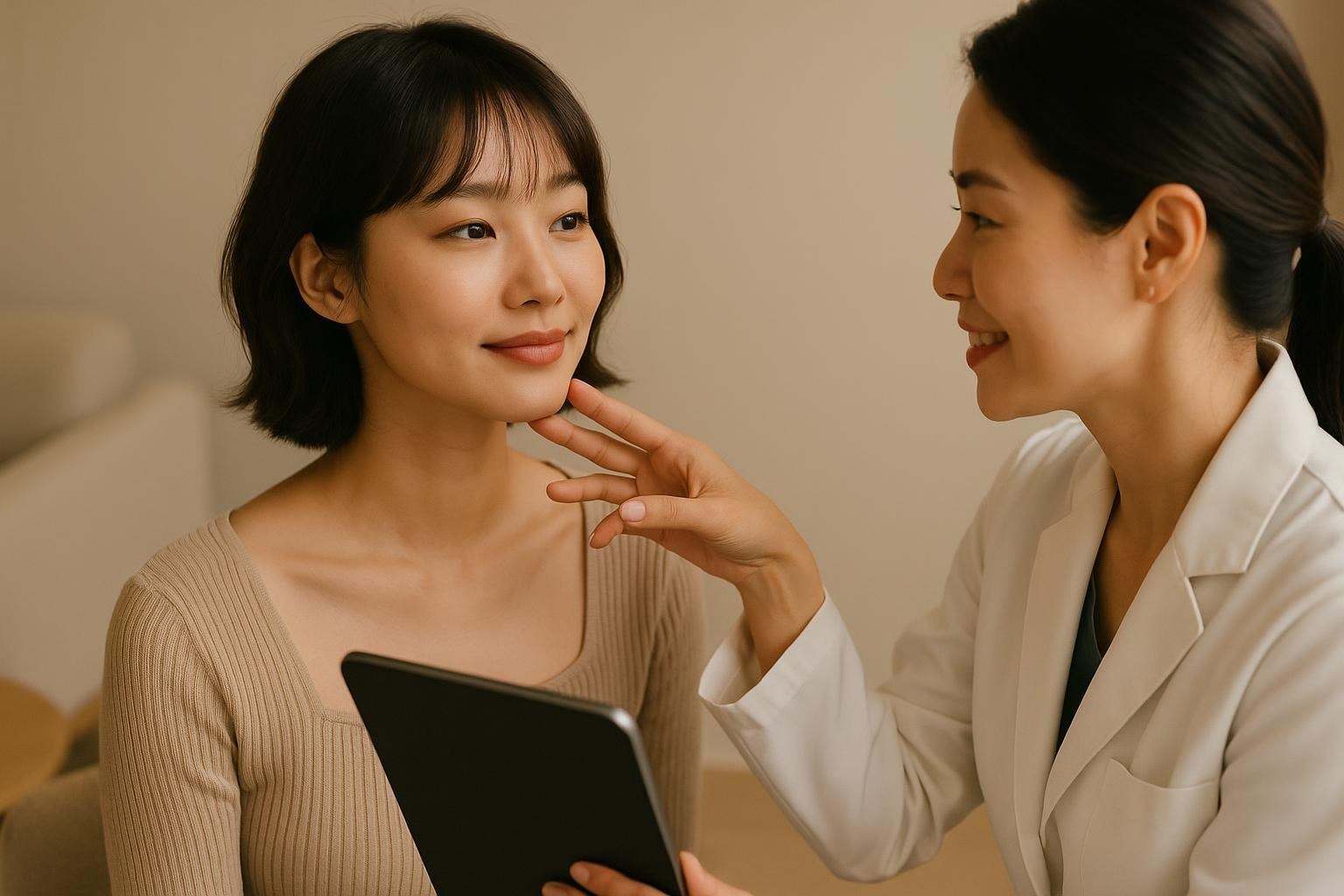 The Onda Lifting Coolwaves microwave device used at Delphic Clinic, Gangnam Seoul
