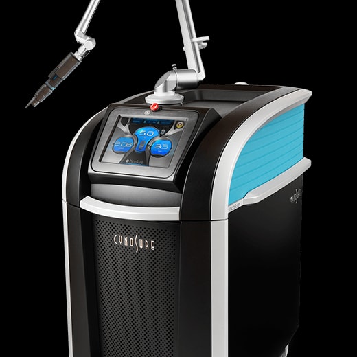 The PicoSure Toning laser device used at Delphic Clinic