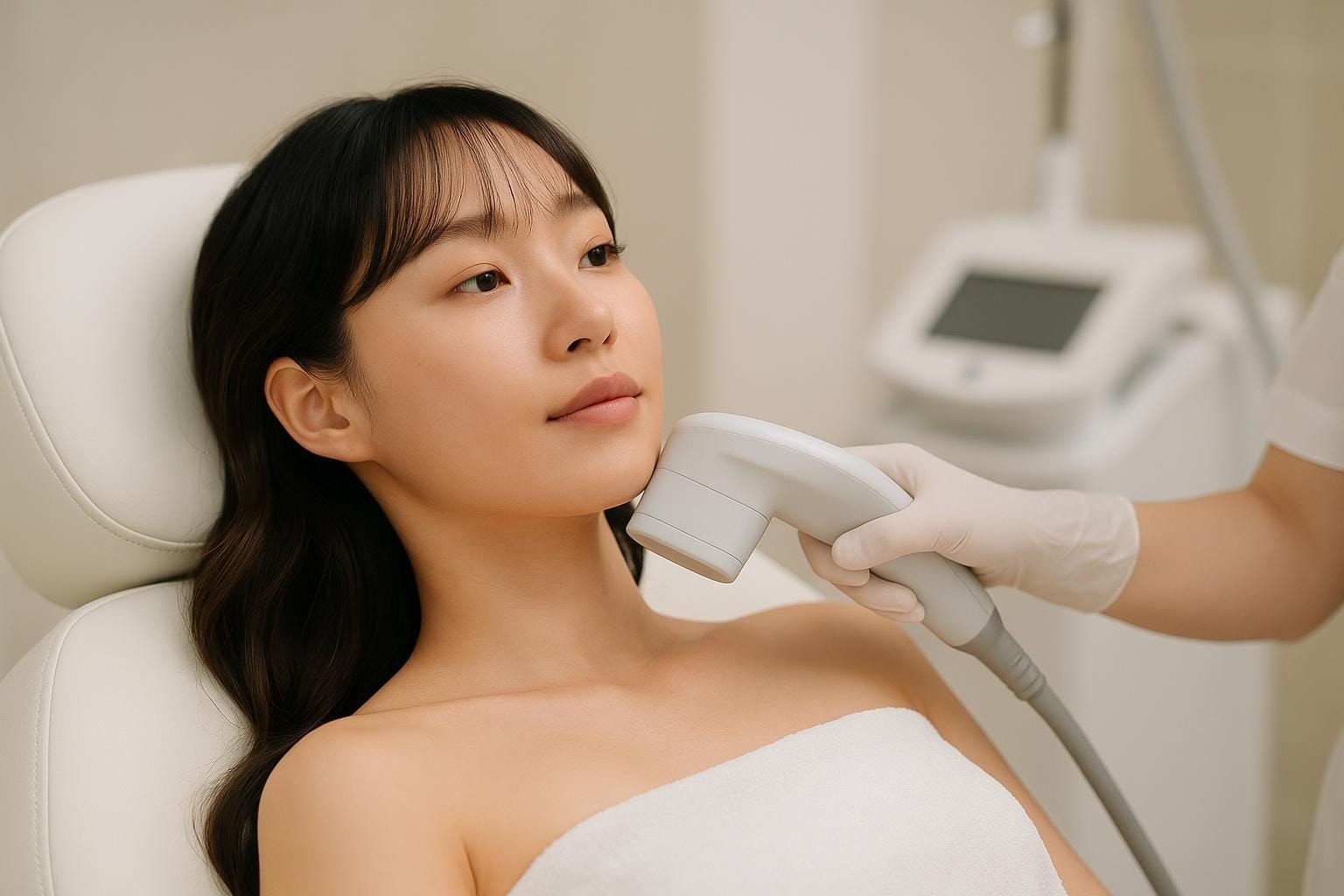 Delphic Clinic 江南院所使用的 Ultherapy 音波拉提儀器