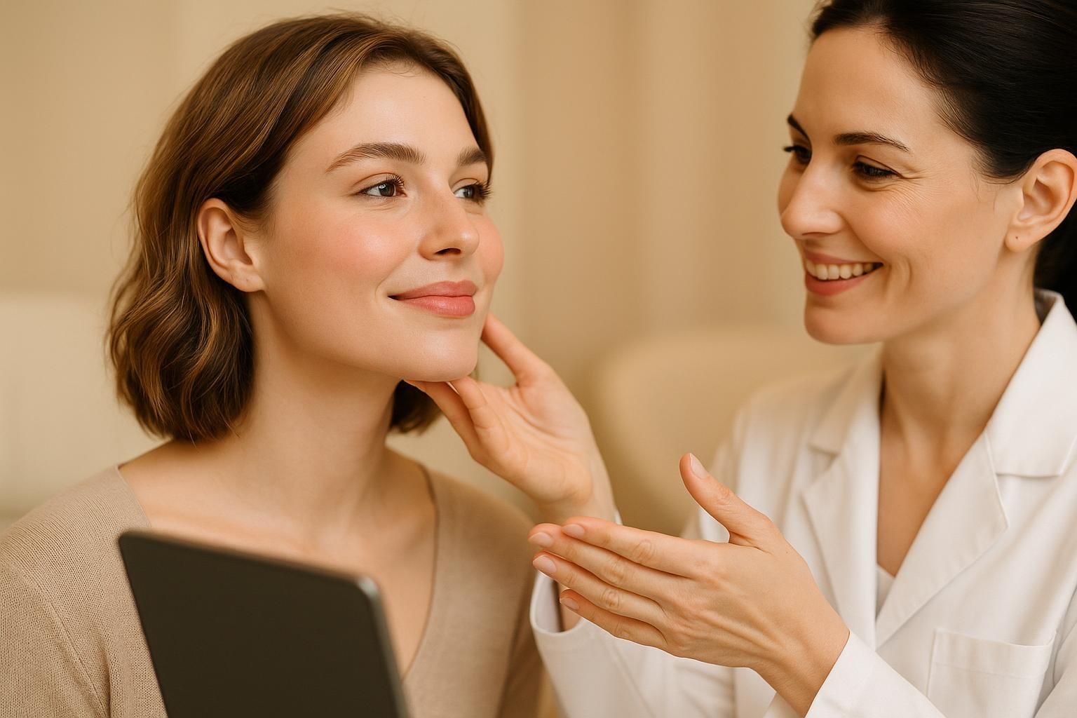 The Ultherapy device used for lifting treatment at Delphic Clinic, Gangnam Seoul