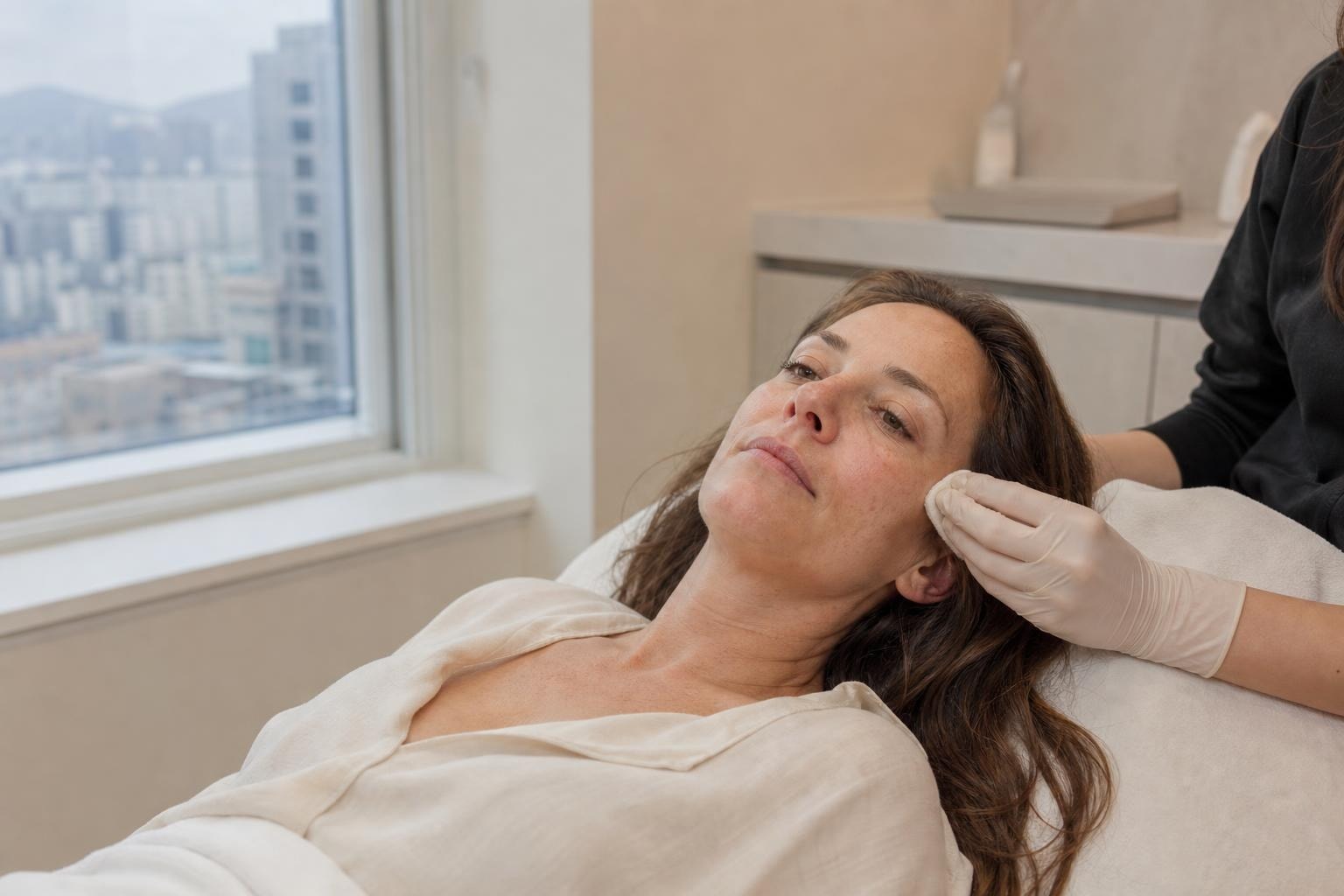 A lip filler consultation at Delphic Clinic in Gangnam, Seoul