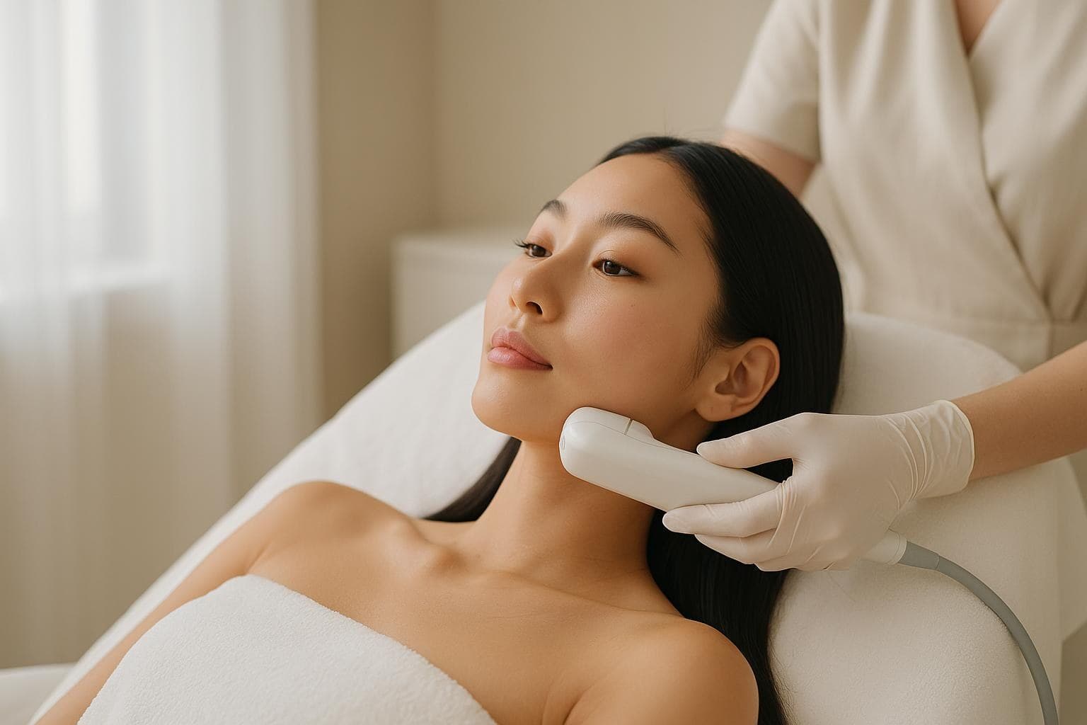 The Thermage FLX device used at Delphic Clinic, Gangnam Seoul